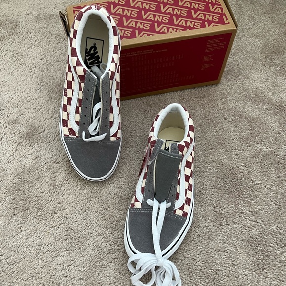 New Old Skool Checkerboard Vans - Picture 11 of 14